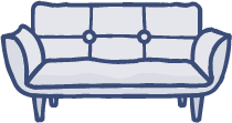 家具のイラスト